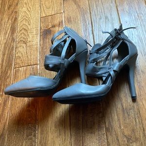 Gray Charlotte Russe heels
